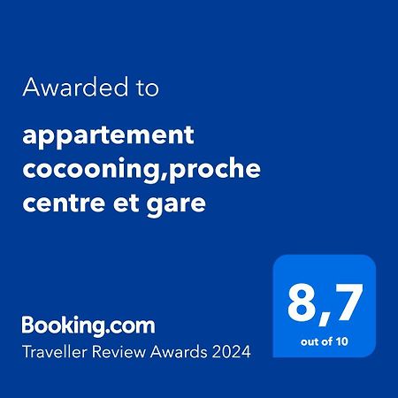 Appartement Cocooning,Proche Centre Et Gare Caen Dış mekan fotoğraf
